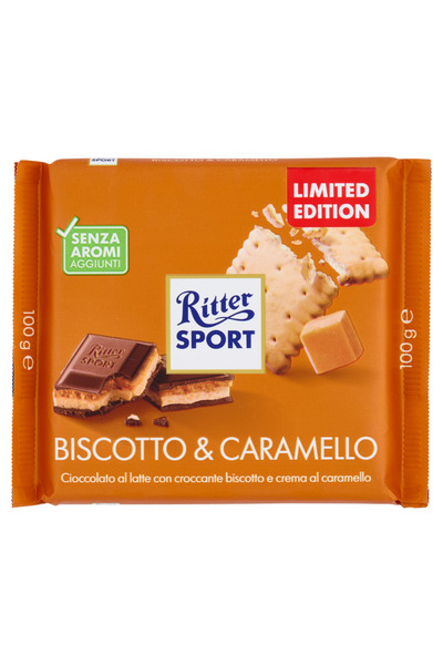 Ritter Sport Biscotto&Caramello 100g