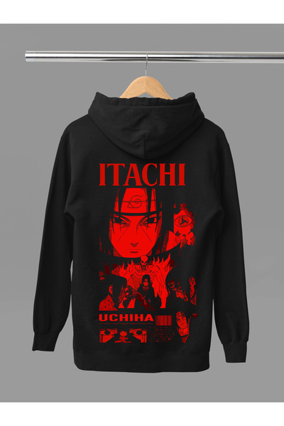 MAGORS سترة رياضية مطبوعة بتصميم شخصية إيتاشي أوتشيها من أنمي ناروتو، مصنوعة ...