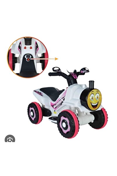 YUMURCAKTOYS Müzikli ve Led Işıklı Akülü Atv 6V Akülü Motor