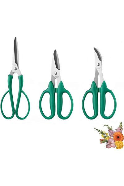 HASTHIP ® 3 Pieces Stainless Steel Pruning Shears