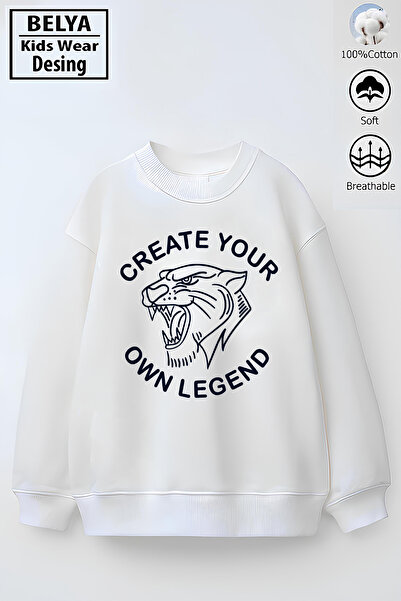 Belya Kids Wear Full Pattern Oversized Boys' Cotton Cotton 3-Thread Fabric Ka...