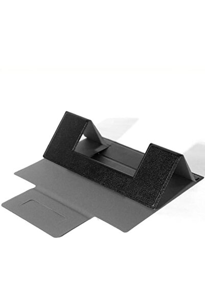 The Bros PU leather Laptop Stand for Desk, Foldable Laptop holder for tablet,...