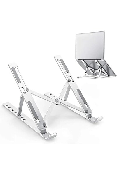 The Bros Ergonomic Laptop Stand – 7-Height Adjustable Aluminum Riser, Foldabl...