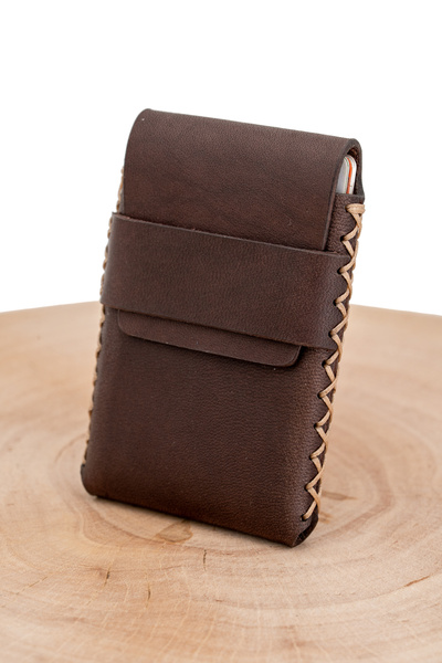 tudorAce Minimalist card holder handmade from premium leather