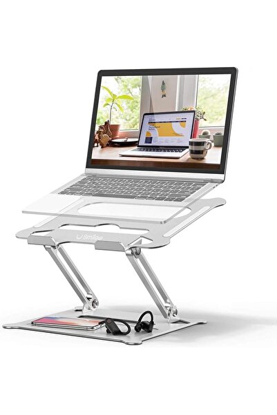 The Bros Adjustable Laptop Stand for Desk with Heat-Vent, Multi-Angle Aluminu...