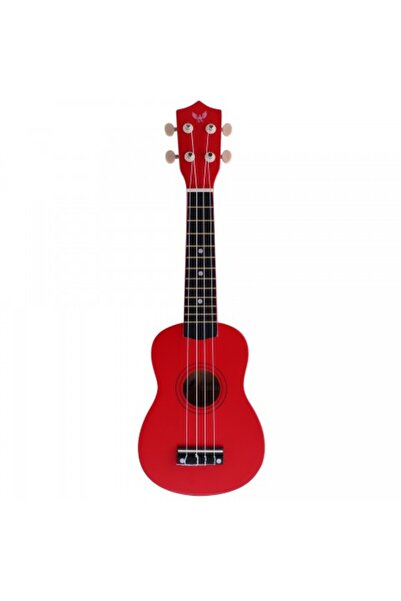 Angel Auk21-Rd Red Soprano Ukulele |   Beginner Level Colorful and Fun