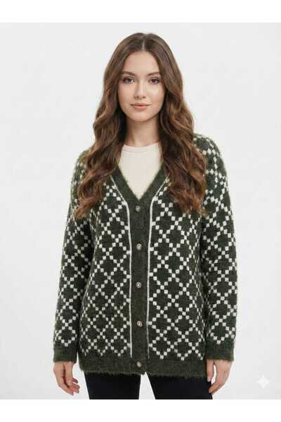 JULYA TRİKO KADIN CEKET YUMOŞ SAKAL