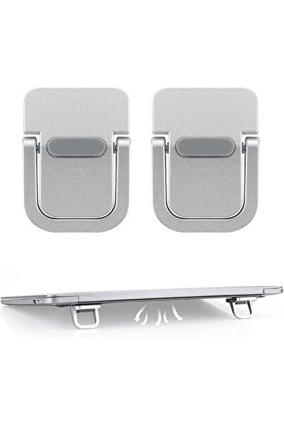 The Bros ZORBES Mini Laptop Riser Stand 2pc Self-Adhesive Mini Laptop Stand P...