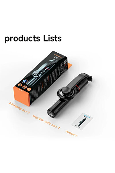 Choice Black Magnetic Extendable Selfie Stick Tripod Holder Stand with Blueto...