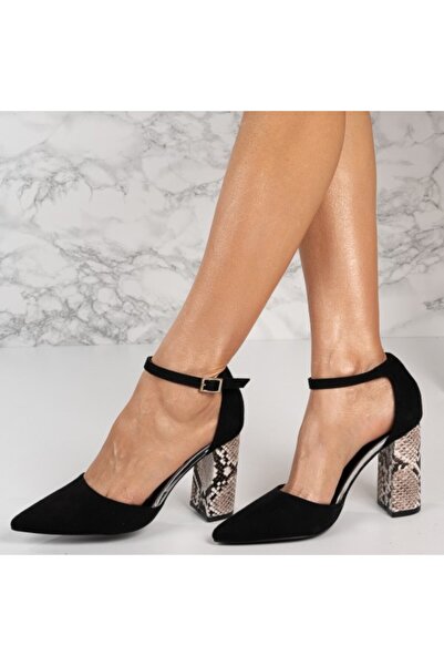 Sofia Store Pantofi dama stiletto din piele ecologica intoarsa Serena