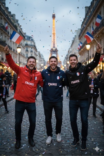 SARI France France Half Zip Raincoat