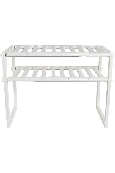 Generic SKY-TOUCH 2 Layers Expandable Kitchen Storage Organizer