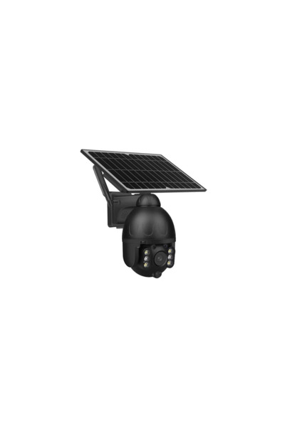 Andowl Cameră solară 5G Q SX80 cu senzor PIR Full HD și zoom 4X pentru stocar...