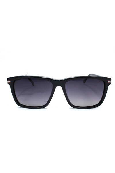 Black Eyewear 8342 C2 57 Black Polarized Sunglasses
