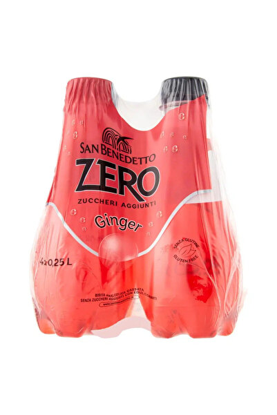 San Benedetto Zero Ghimbir 4x250ml