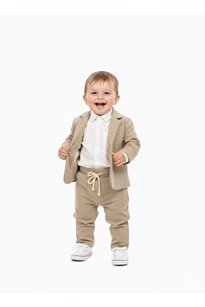 Butik ERKEK BEBEK- ÇOCUK BLAZER CEKETLİ TAKIM 3 PARÇA ÖZEL GÜN DOĞUMGÜNÜ DÜĞÜN