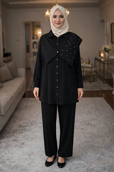 FUAT GÜRSEN Seyyar Felerin Detailed Trousers Tunic Set