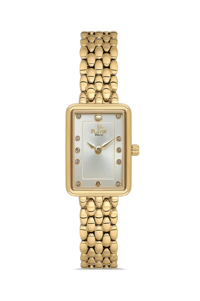 Platin Pierre Pl-1258La-B1 Square Women's Wristwatch