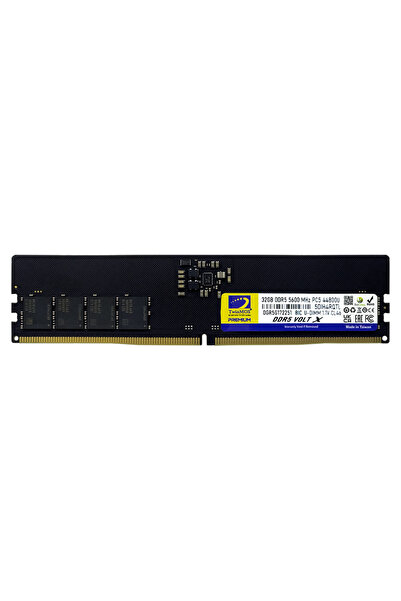 BulutRetail Twinmos Tmd532Gb5600U46Wo, Voltx, 32Gb, Ddr5, 5600Mhz, Cl46, 1.1V...