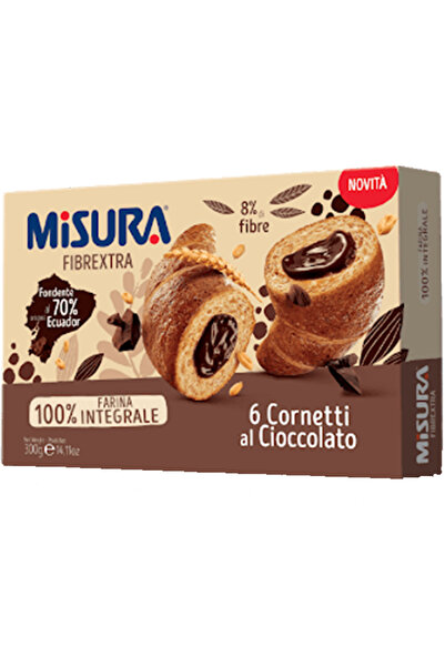 Misura Cornetti Integrali al Chocolato 300g
