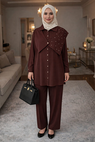 FUAT GÜRSEN Seyyar Felerin Detailed Trousers Tunic Set