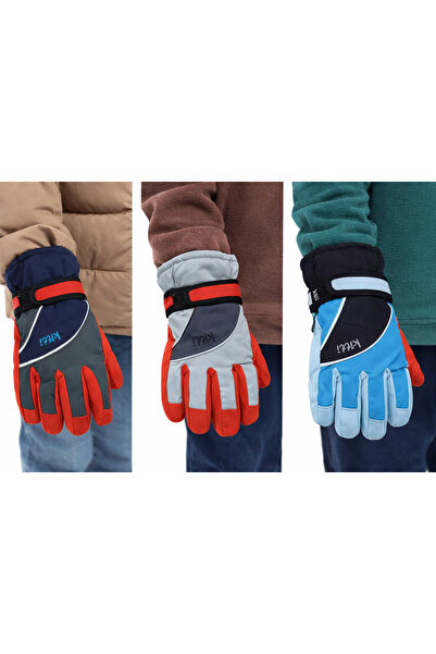 Kitti 4-8 yaş Erkek Çocuk Kar Eldiveni