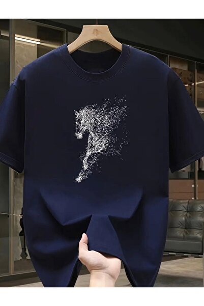 Oceanwear At Printed Short Sleeve Crew Neck Plain Men's Tshirt