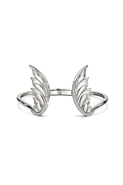 neslyaccessories Angel wing silver bracelet