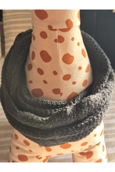 Lider MAGNESİA Knitted Neck Collar Unisex Black