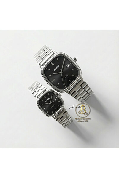 Casio كاسيو LTP كبلز اسود | طقم نسائي + رجالي