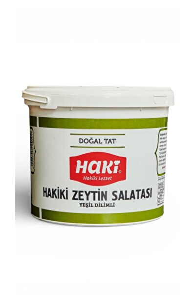 DUMAN GURME HAKİ ZEYTİN SALATASI KOVA 5 KG