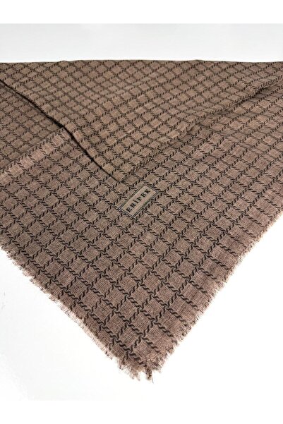 Eripek Eșarfă din in cu model - 06112-20