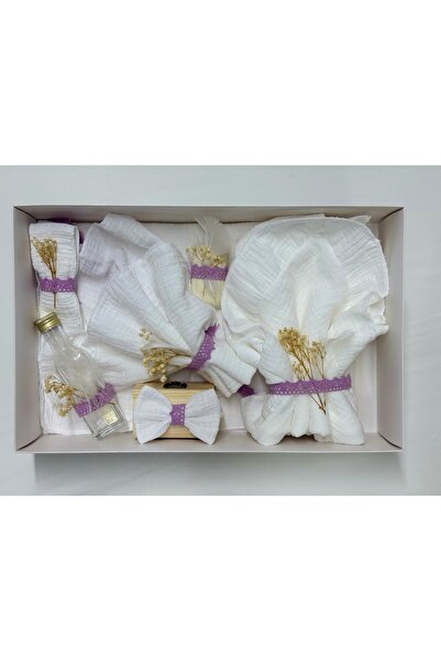 OEM Trusou botez unisex – bumbac 100%, finisaje delicate