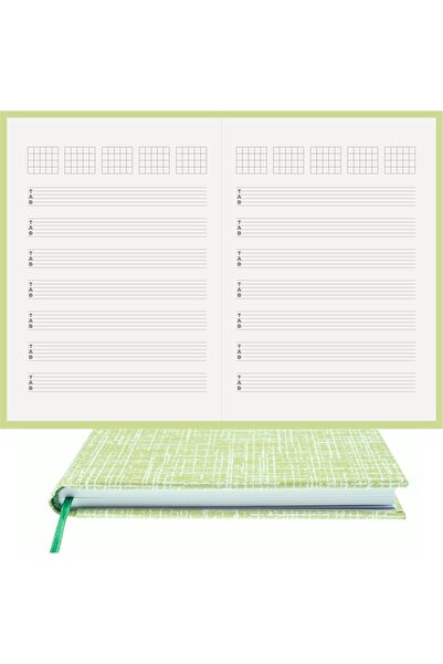 BİDEFTER Guitar Note Book Left Handed, with Tab Key + Tuned - 100% Handmade, ...