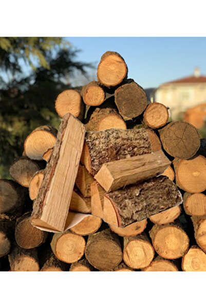 ODUN AL 15 Kg Lüx Kırılmış Meşe Odunu Şömine Bekletilmiş Kuru Odun