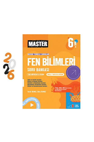 İntro Yayınları Okyanus Yayınları 6. Sınıf Master Fen Bilimleri Soru Bankası