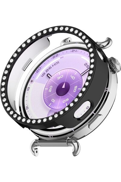 bbtech حافظة حماية لساعة هواوي واتش جي تي 6 مقاس 41 ملم متوافقة مع حافظة حماي...