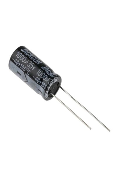 MİKROGATE 1000uF 35V Elektrolitik Kondansatör 10x20mm 105C 1 Adet (PCS)