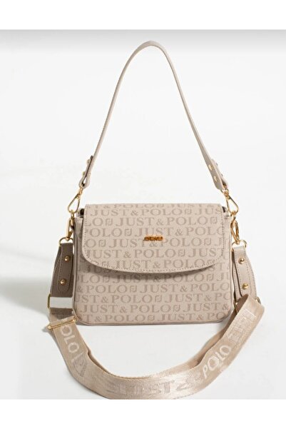 eflanmoda Geantă de mână și de umăr pentru femei Just Polo cu 3 compartimente...