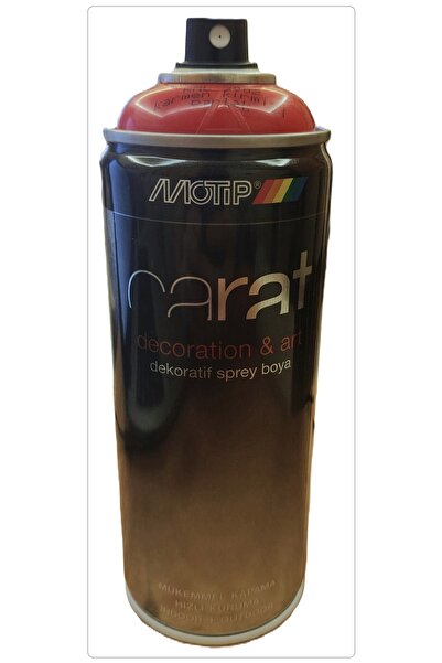 Motip CARAT SPREY BOYA (KARMEN KIRMIZI PARLAK) 400 ML - RAL 3002