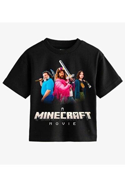 ROLY Tricou unisex, 100% bumbac, Minecraft Movie