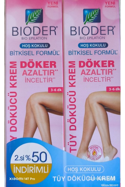 Bioder tüy dökücü krem