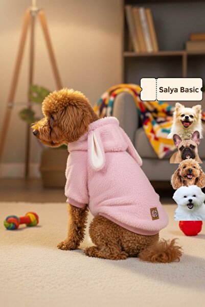salya store Salya Basic Peluş köpek kıyafetleri