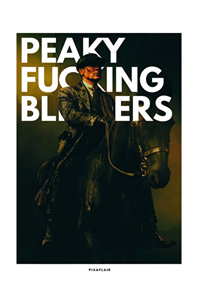 Pixaflair - Peaky Blinders - Thomas - Tablo - Çerçevesiz Film Poster