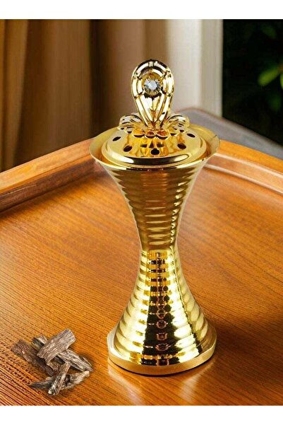 Poseidon Elegant Small Arabic Oud Incense Burner 12 cm for Home and Office