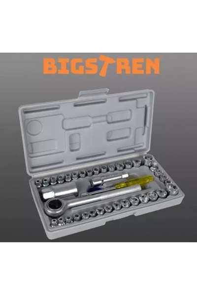 Bigstren Socket wrench set, 40 pieces