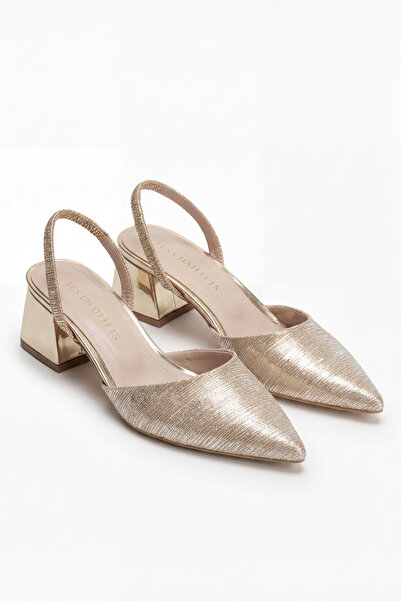 Les Chatelets Pantofi cu toc ascuțit cu spatele deschis pentru femei Éclat de...