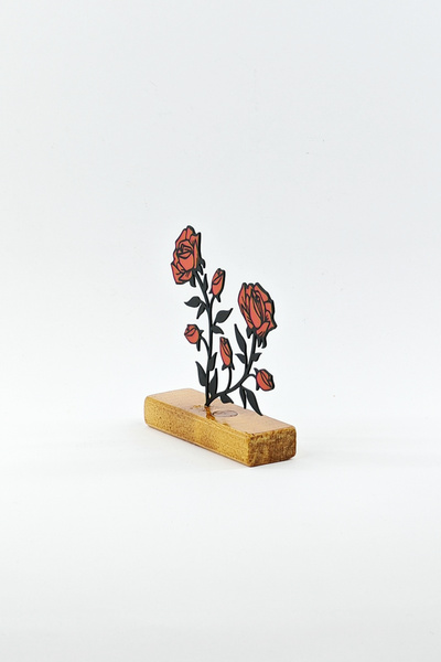 ChillOutlet Decoratiune mobila Roses 14x15,5 cm