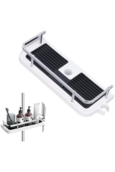 Monte Lua ‎ Monte Lua Bathroom Shelf, Shower Head Holder, Durable Shampoo and...