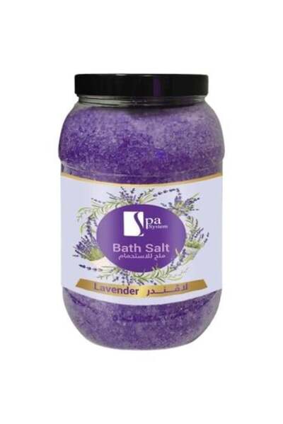Spa System Natural Bath Salt with Lavender Scent from - 4.2 kg